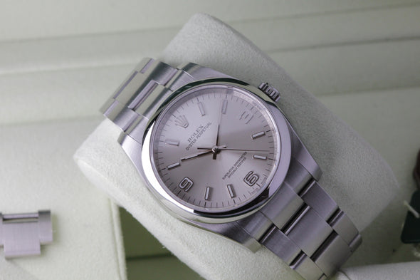 Rolex Oyster Perpetual 116000 Silver Dial Full-Set Watch Made in 2014