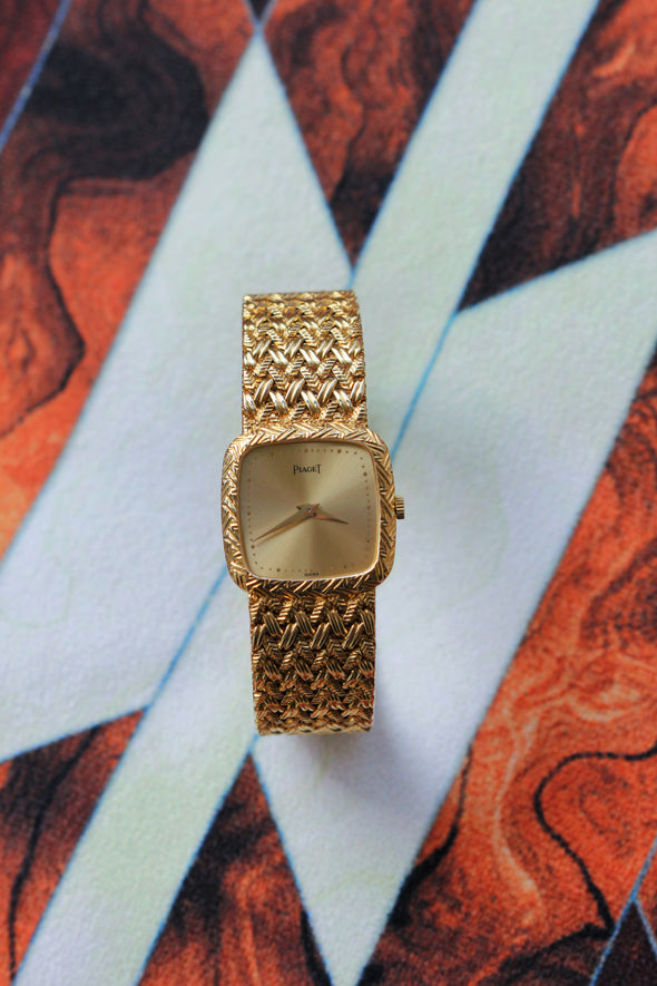 Piaget Rare 18 Karat Gold Vintage Lady's Watch