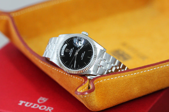 Tudor Prince Date 76214 Black Dial 2016 New Old Stock with sticker
