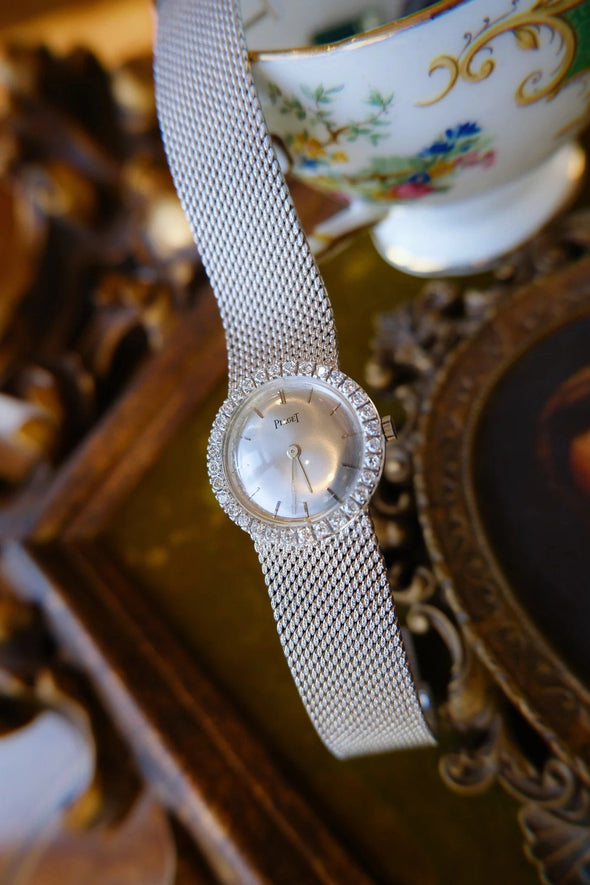 Piaget diamond cocktail white gold watch