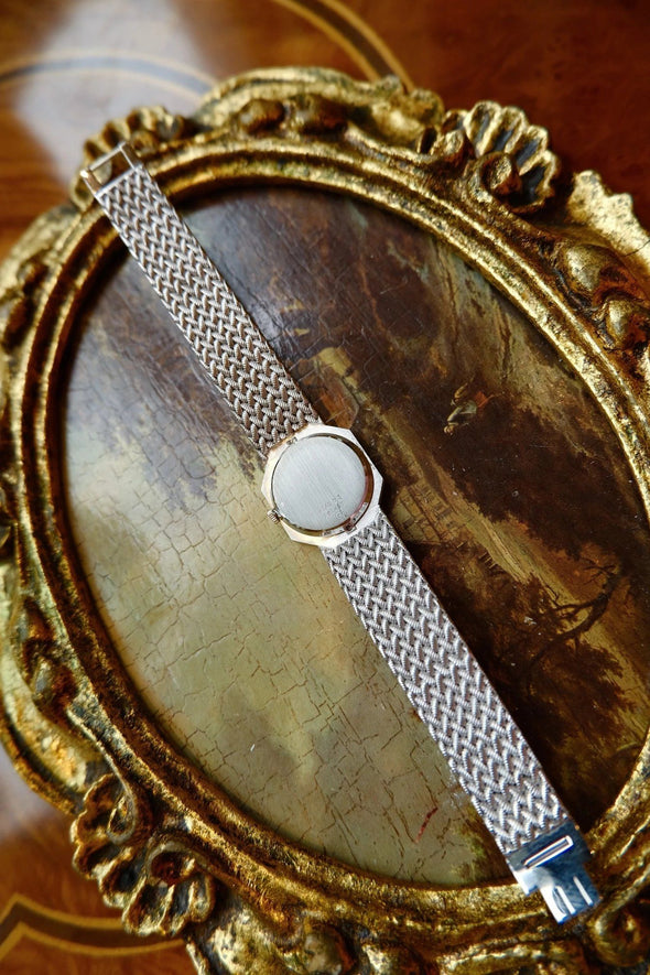 Piaget lapis dial white gold watch