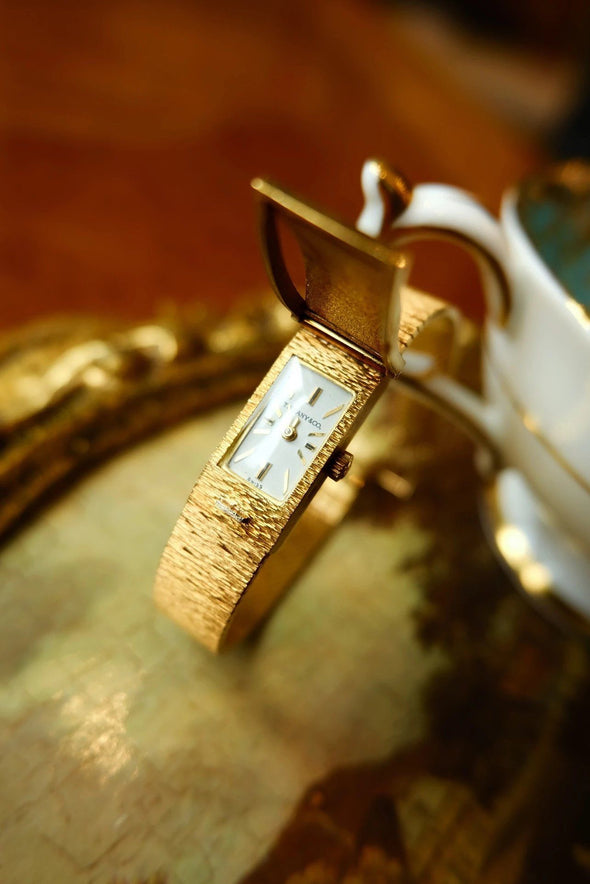 Tiffany & Co 18Karat Gold Rare lady's cocktail watch