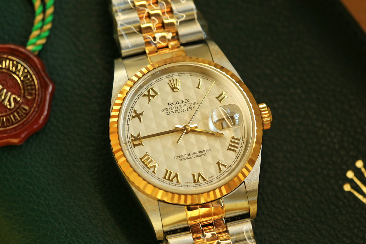 Pyramide Watch A Rare Find - Pyramid Dial – Mayfair Watch