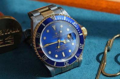 Rolex Submariner Date 16613 Watch Bluesy