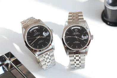 Tudor Prince Date-Day 76200 Black Dial watch