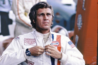 Steve McQueen and his Heuer