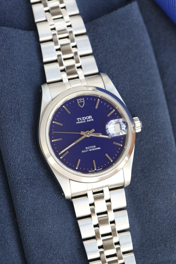 Tudor Prince Date Blue dial Watch