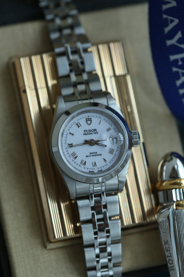 Tudor Princess on White Dial - Full-Set