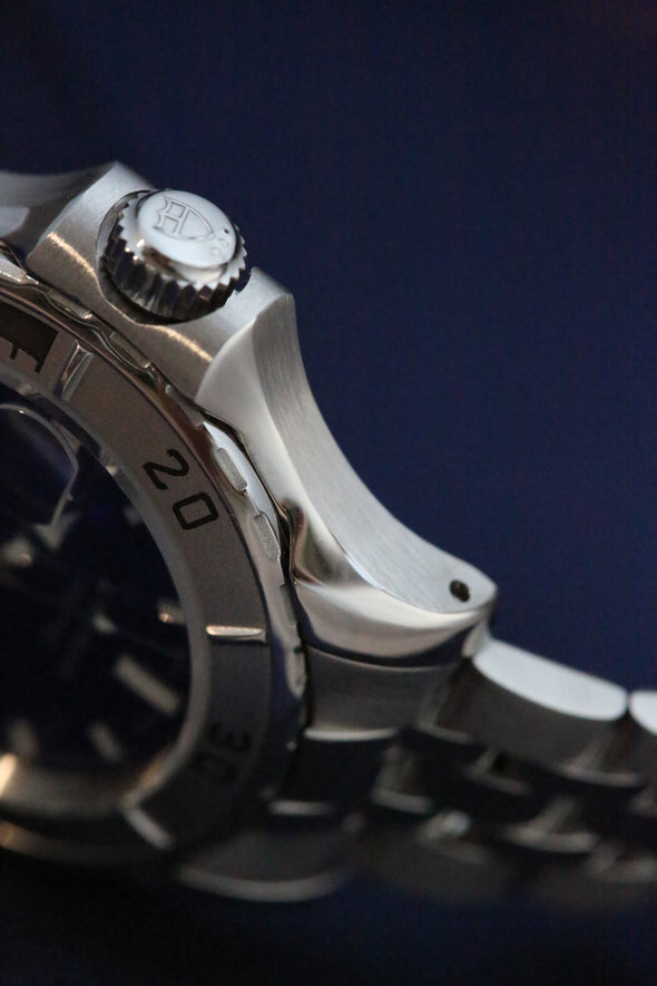 Tudor Hydronaut 89190P blue dial watch