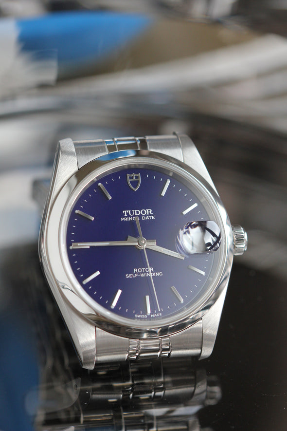 Tudor Prince Date Blue dial Watch