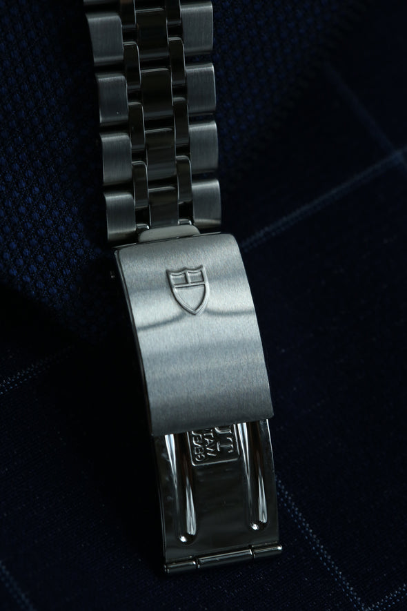 Tudor Prince Date-Day 76214 Rare Blue Dial Watch