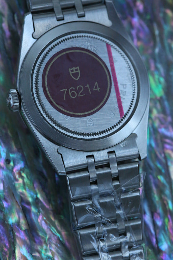 Tudor Prince Date 76214 Black Dial Watch NOS