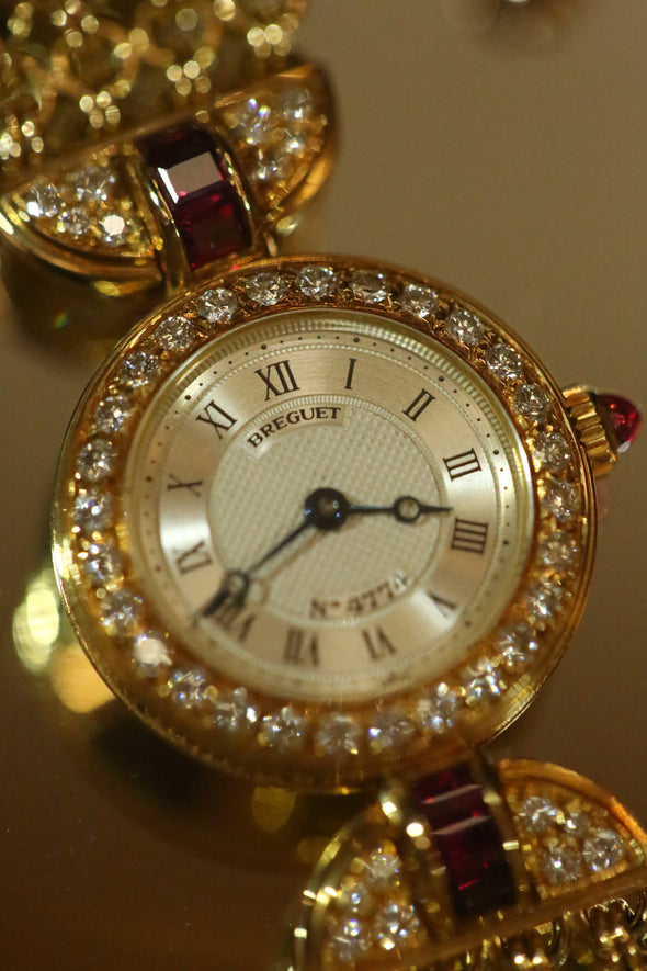 Breguet Diamonds and Rubies Watch