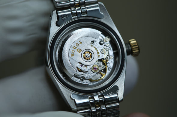 Tudor Princess Champagne Linen Dial Watch Full-Set NOS