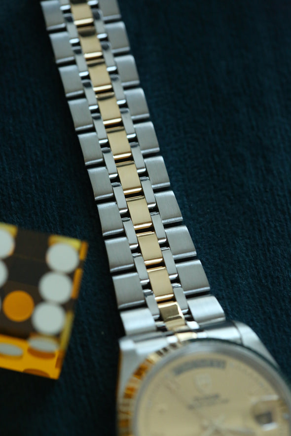 Tudor Prince Date-Day Champagne Roman Numeral Watch