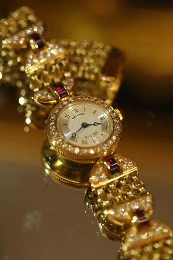 Breguet Diamonds and Rubies Watch