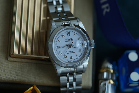 Tudor Princess on White Dial - Full-Set