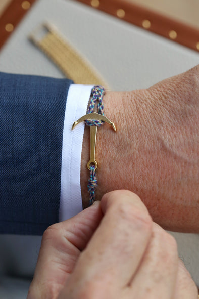 Mayfair 18K Gold Anchor Bracelet