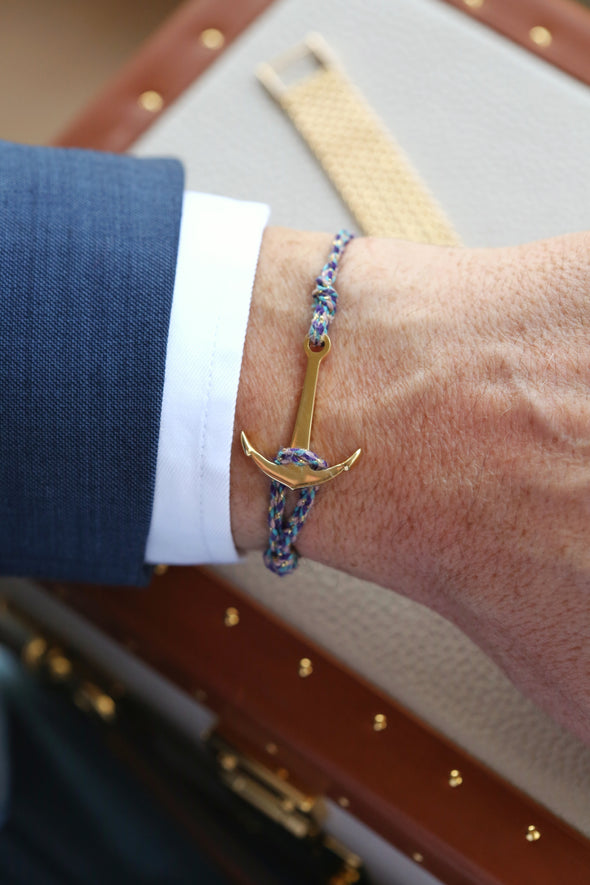 Mayfair 18K Gold Anchor Bracelet