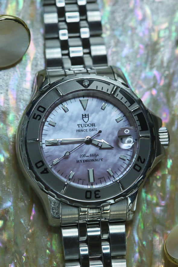 Tudor Prince Date Hydronaut Pink Mother Of Pearl Dial Watch