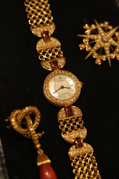 Breguet Diamonds and Rubies Watch