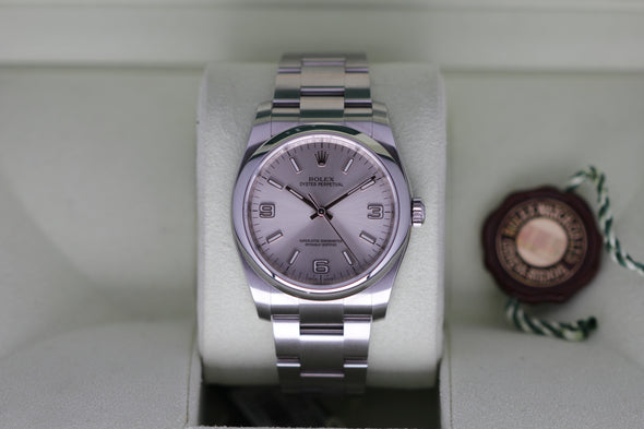 Rolex Oyster Perpetual 116000 Silver Dial Full-Set Watch Made in 2014