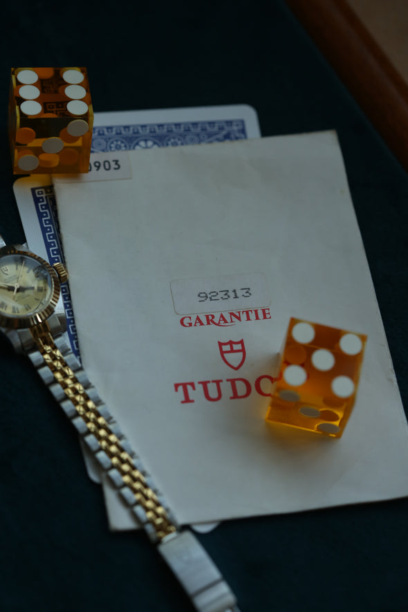 Tudor Vintage Princess Oyster Date Champagne Dial Watch Full-Set