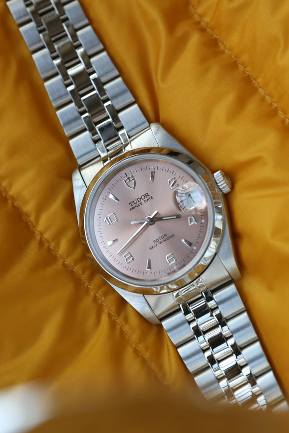 Tudor Prince Date Salmon Dial Watch