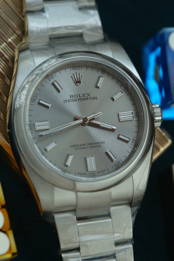 Rolex Datejust Silver Dial Watch Full-Set