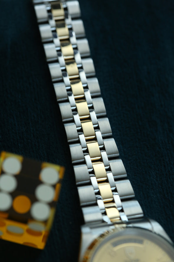 Tudor Prince Date-Day Champagne Roman Numeral Watch