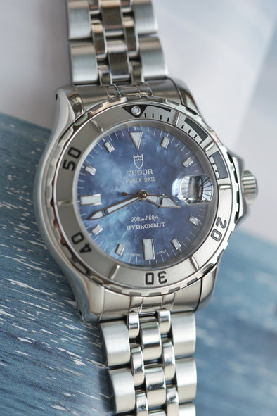 Tudor Hydronaut 89190P MOP Dial Watch