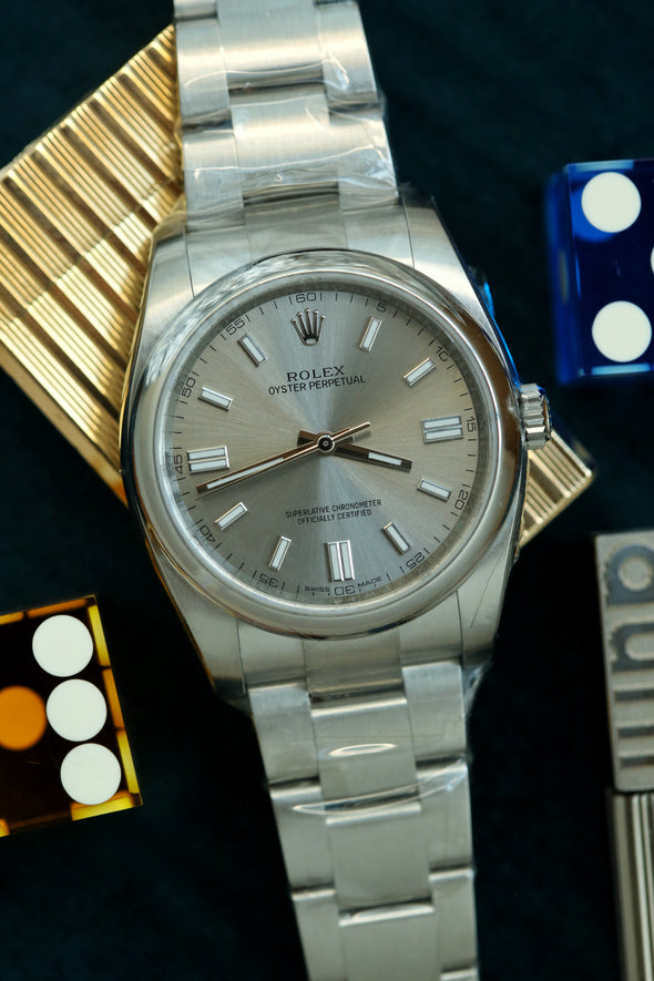 Rolex Datejust Silver Dial Watch Full-Set