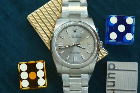 Rolex Datejust Silver Dial Watch Full-Set