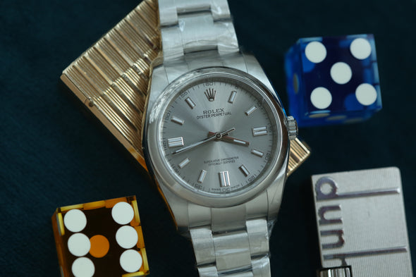 Rolex Datejust Silver Dial Watch Full-Set