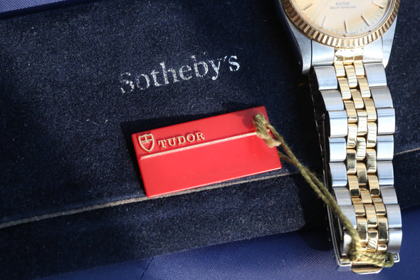 Tudor Oyster Prince Date-Day Champagne Dial Watch Full-Set