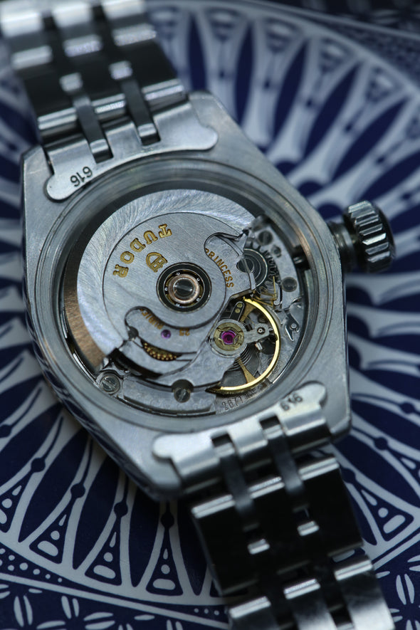 Tudor Princess Black Diamonds Dial Watch