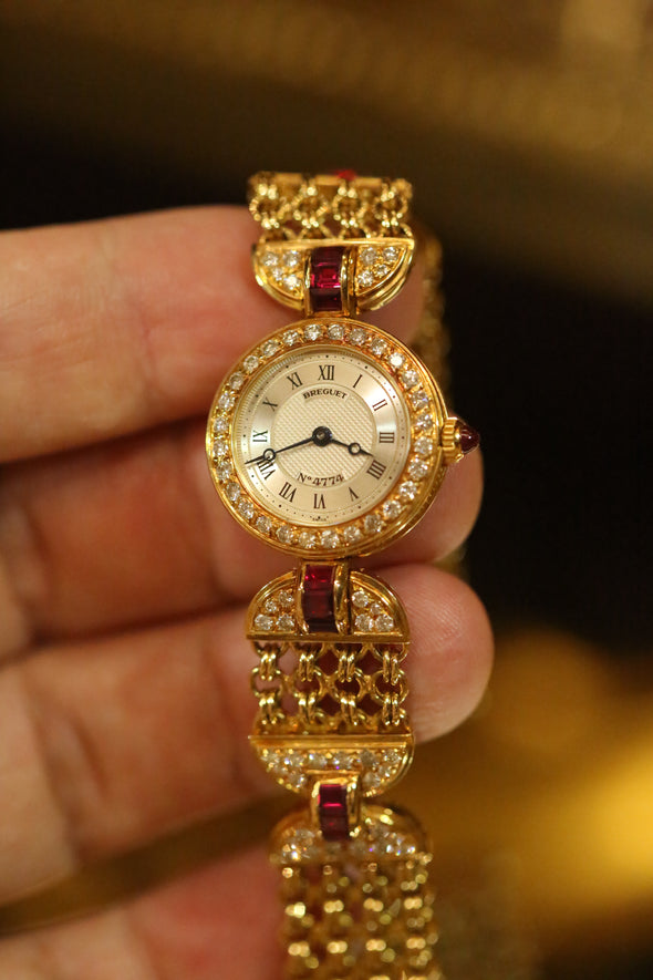Breguet Diamonds and Rubies Watch