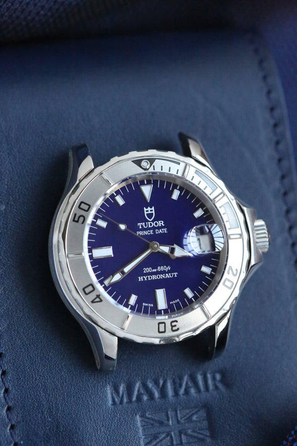 Tudor Hydronaut 89190P blue dial watch