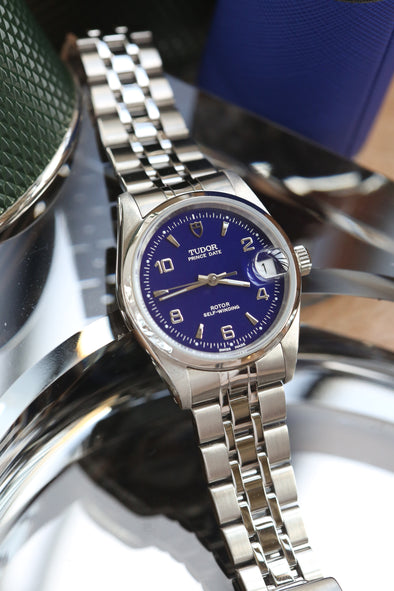 Tudor Prince Date Blue Dial Watch