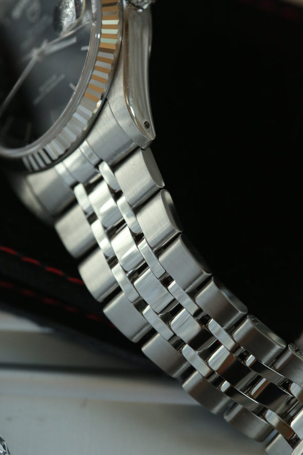 Tudor Prince Day-Date Black Dial Watch