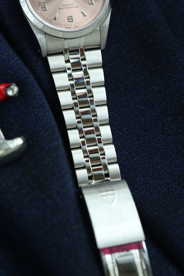 Tudor Prince Date-Day 76200 Salmon Dial Watch NOS