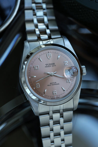Tudor Prince Date Salmon Dial Watch