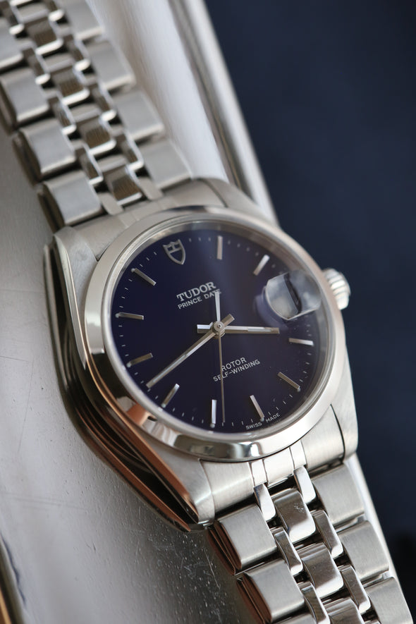 Tudor Prince Date Blue dial Watch