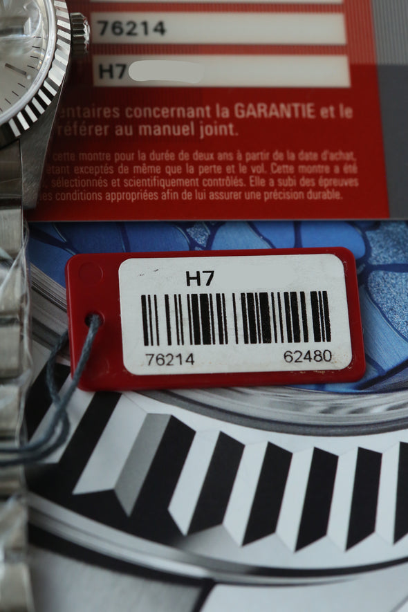 Tudor Prince Date-Day Silver Sunburst Dial NOS