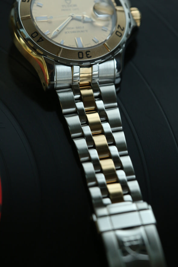 Tudor Hydronaut 89193 Gold Dial Watch Full-Set