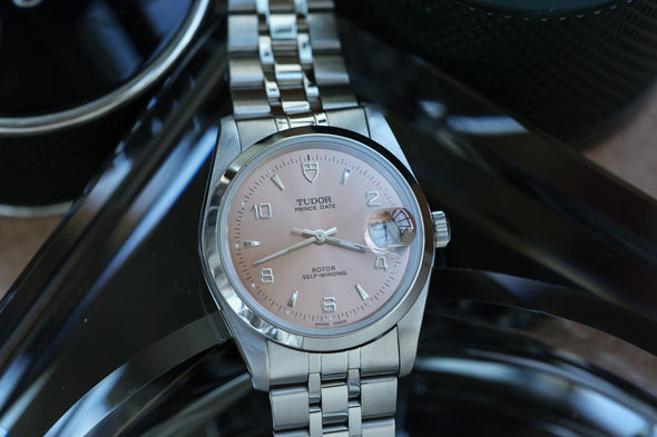 Tudor Prince Date Salmon Dial Watch