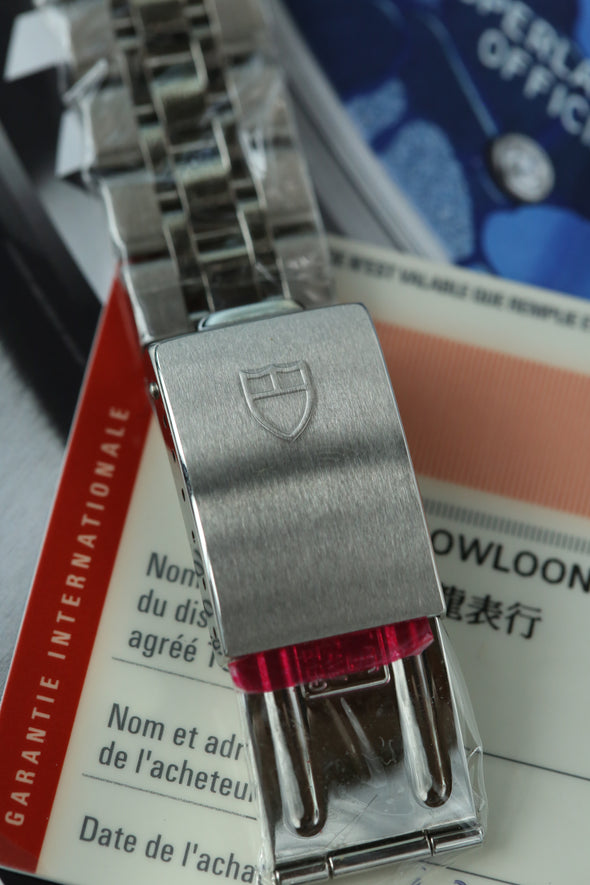 Tudor Prince Date-Day Silver Sunburst Dial NOS