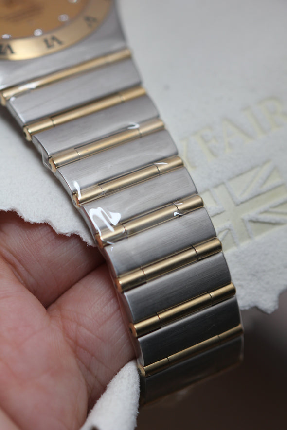 Omega Constellation Diamonds Dial Watch Full-Set
