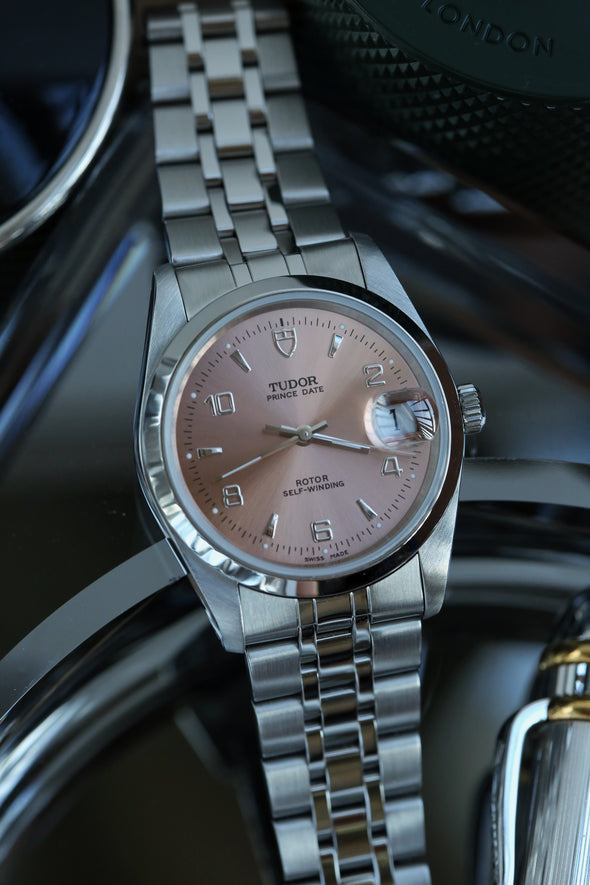 Tudor Prince Date Salmon Dial Watch