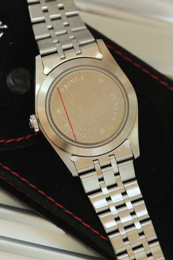 Tudor Prince Day-Date Black Dial Watch